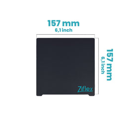 Ziflex - Upper surface Ultimate High temp 157 x 157 mm - Flashforge Finder