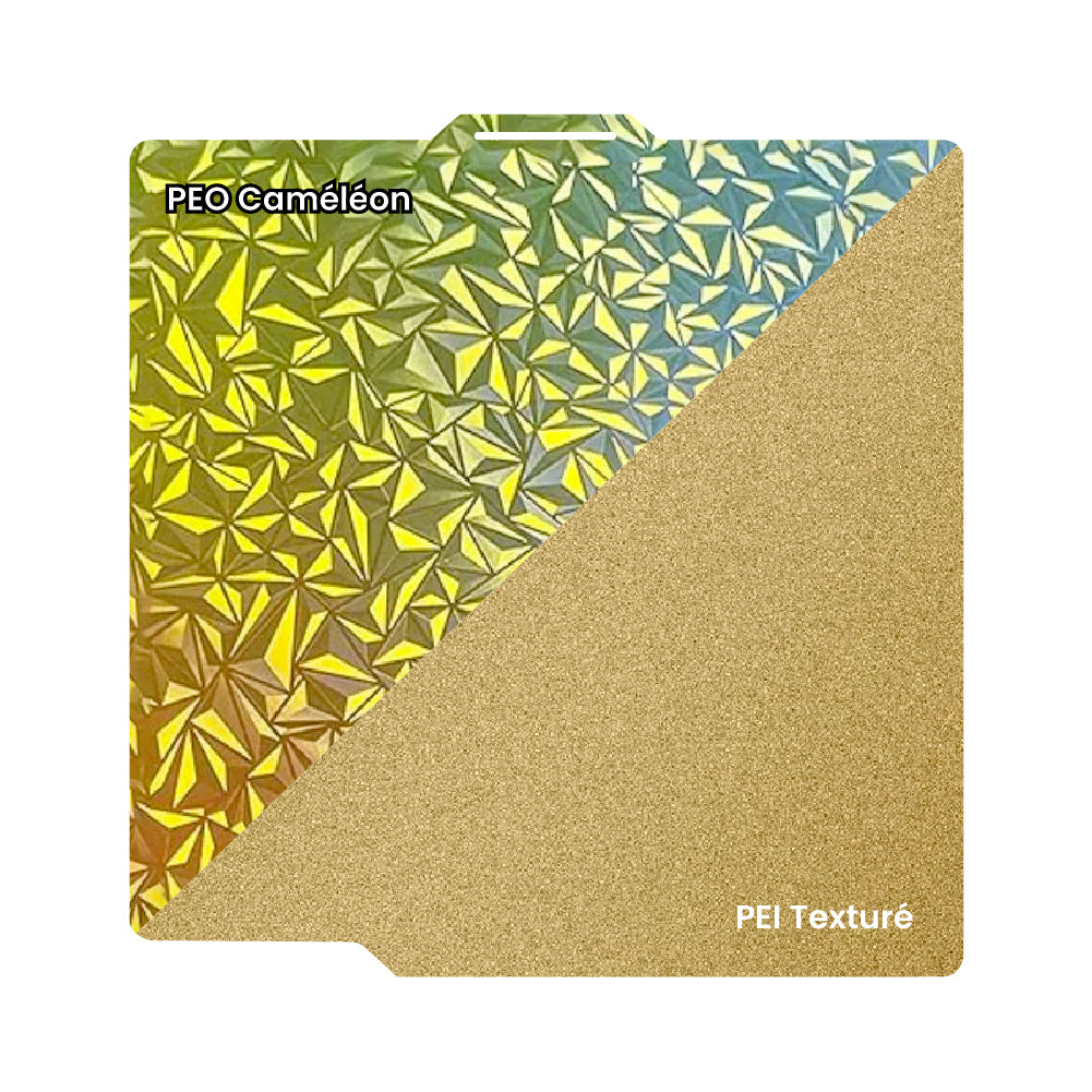 Placa de impresión texturizada PEI de 257x257mm