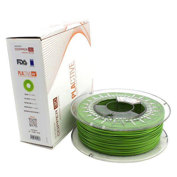 Plactive Atome3D.com - Copper3D - PLActive - Vert Pomme (Apple Green) - 1.75mm ...