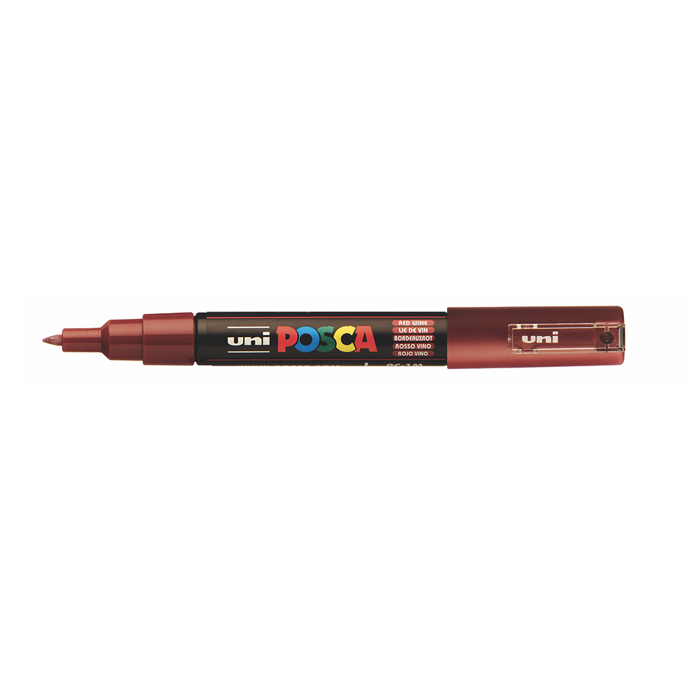 Atome3D.com - POSCA - Marqueur Pointe Conique Extra Fine - Lie de Vin