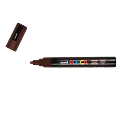 POSCA - Marqueur Pointe Conique Moyenne - Marron Cacao