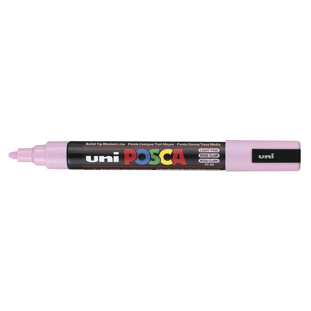 Atome3D.com - POSCA - Marqueur Pointe Conique Moyenne - Rose Clair