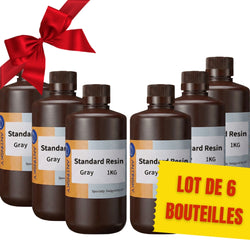 Pack Antinsky - 6x Standard Resin - Gris (Gray) - 1 kg