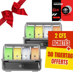 Pack Creality - 2 CFS + 50 TigerTag Maker OFFERTS