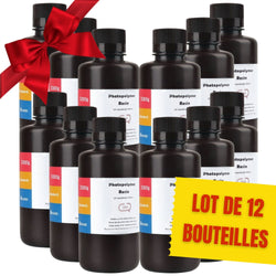 Pack ELEGOO - 12x Résine UV ABS-Like - Beige (Skin) - 1 kg