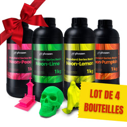 Pack Phrozen - 4x Neon Resin - 1 kg