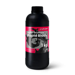 Phrozen - Water-Washable Resin - Rapid Black - 1 kg
