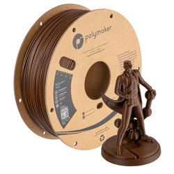 Polymaker - PolyLite PLA - Marron (Brown) - 1,75 mm - 1 kg