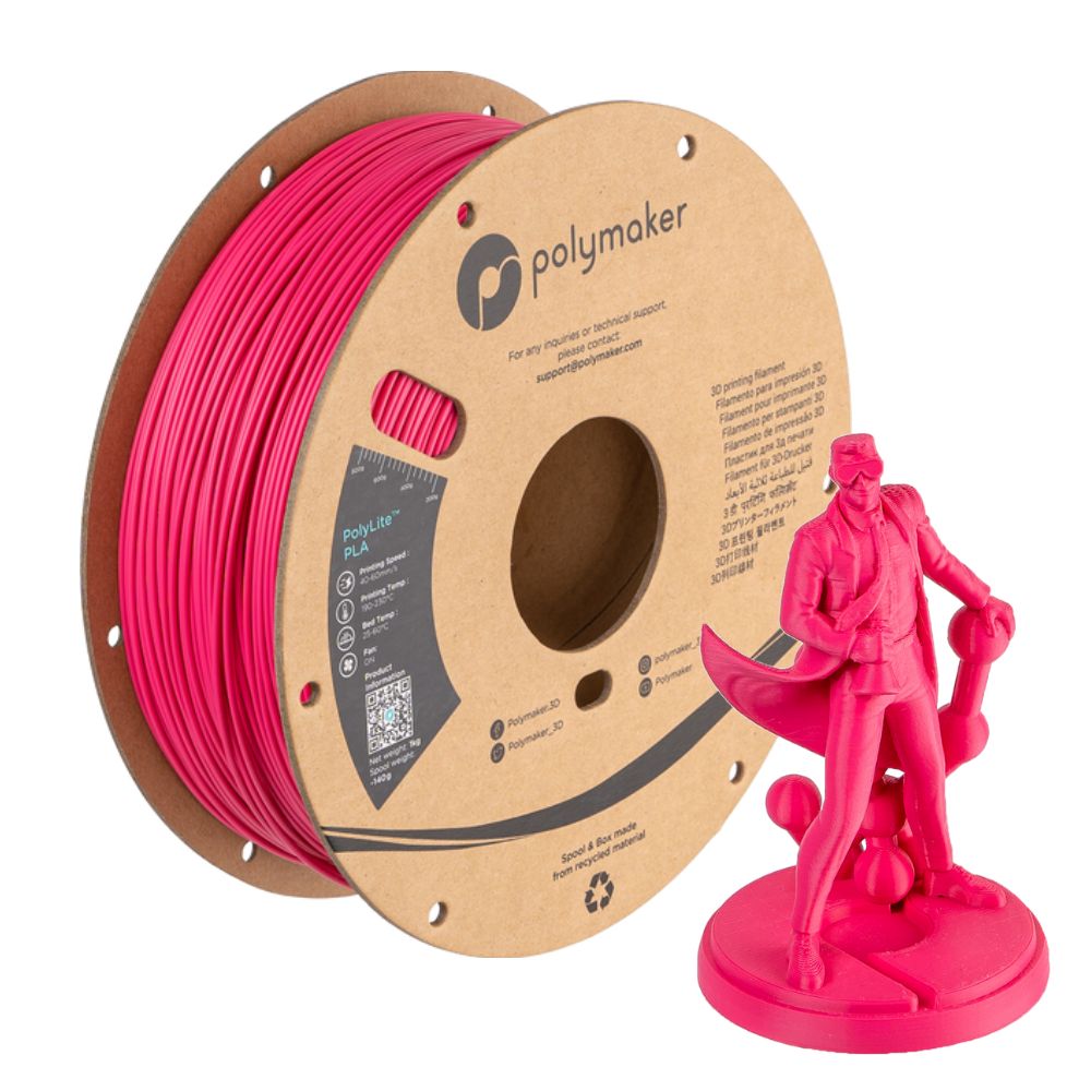Atome3D.com - Polymaker - PolyLite PLA - Magenta - 1,75 mm - 1 kg