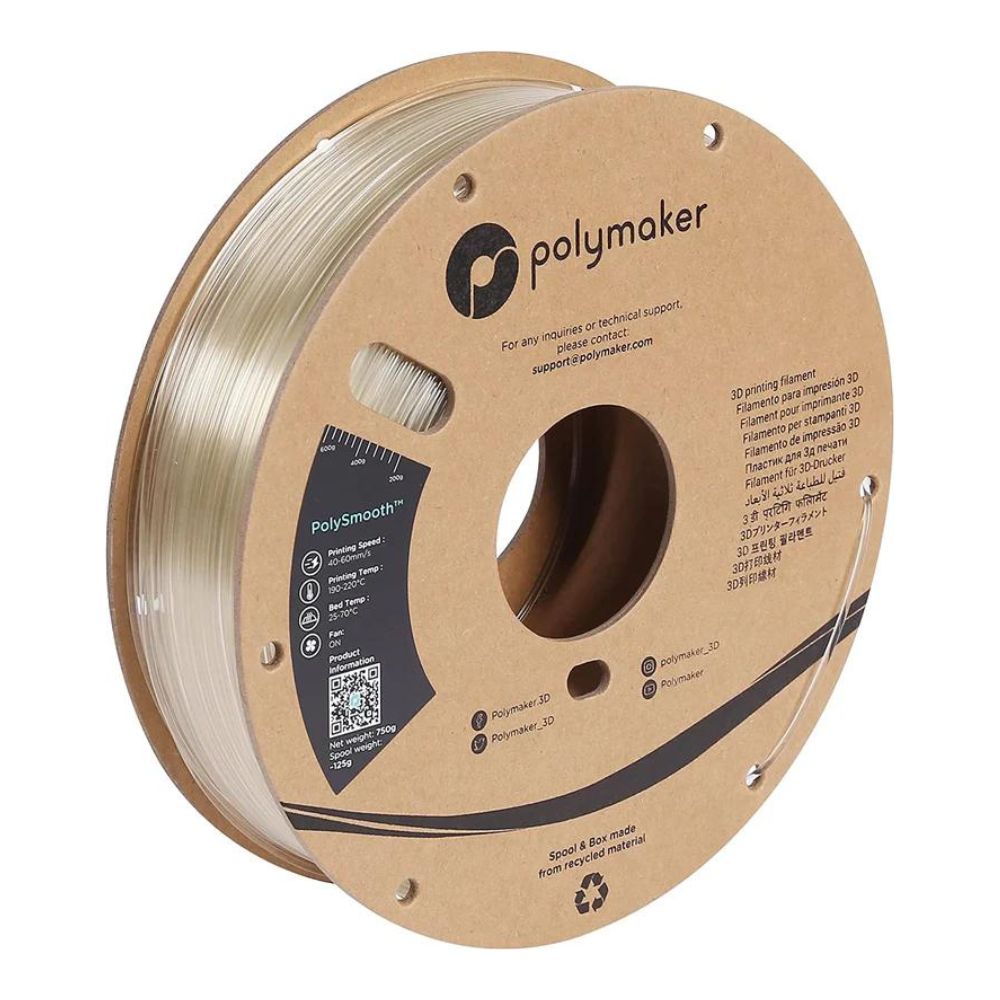 Claer Pvb Atome3D.com - Polymaker - PolySmooth (PVB) - Transparent (Clear) - 1,75 ...