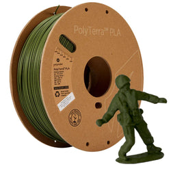 Polymaker - PolyTerra PLA - Vert foncé Armée