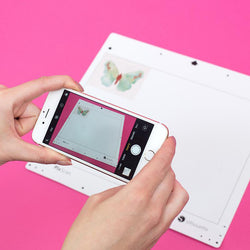 Silhouette - Portrait 3 - Tapis PixScan - 20 x 30 cm