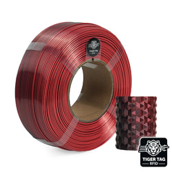 R3D - Silk Dual Color - Noir & Rouge (Black-Red) - 1,75 mm - 1 kg Refill