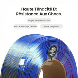 R3D - Tri-Silk color - Rouge/Jaune/Bleu (Red/Yellow/Blue) - 1,75 mm - 1 kg Refill avec RFID TigerTag