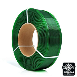 Rosa3D - PETG Standard HS - Vert Pur Transparent (Pure Green) - 1,75 mm - 1 kg Refill avec RFID TigerTag