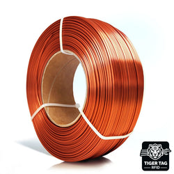Rosa3D - PLA Silk - Cuivre (Copper) - 1,75 mm - 1 kg Refill avec RFID TigerTag