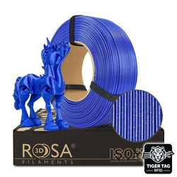 Rosa3D - PLA Galaxy - Saphir - 1,75 mm - 1 kg Refill avec RFID TigerTag