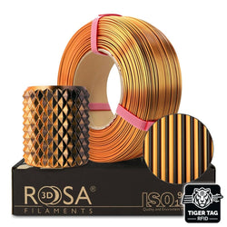 Rosa3D - PLA Magic Silk - Tigre Mystique (Mistic Tiger) - 1,75 mm - 1 kg Refill avec RFID TigerTag