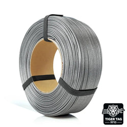 Rosa3D - PCTG - Argent Brillant (Brillant Silver) - 1,75 mm - 1 kg Refill avec RFID TigerTag
