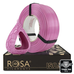 Rosa3D - PETG Standard HS - Lilas (Lilac) - 1,75 mm - 1 kg Refill avec RFID Tiger Tag