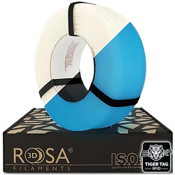 Rosa3D - PETG Standard HS Glow in the Dark - Bleu (Blue) - 1,75 mm - 1kg - Refill avec RFID TigerTag