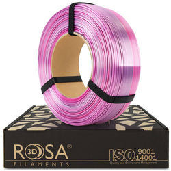 Rosa3D - PLA Rainbow - Arc-en-ciel Fleur (Multicolour Silk Flower) - 1,75 mm - 1 kg Refill