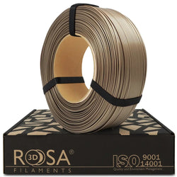 Rosa3D - PLA Starter - Or Perlé (Pearl Gold) - 1,75 mm - 1 kg Refill