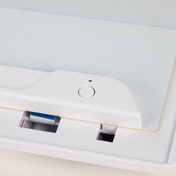 Silhouette - Tapis électrostatique Caméo 5 - Blanc zoomée