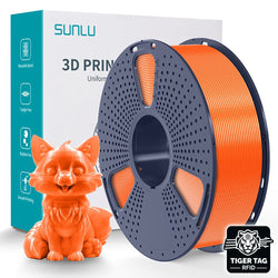 Sunlu - PETG - Lever de Soleil (Sunny Orange) - 1,75 mm - 1 kg avec RFID TigerTag