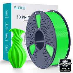 Sunlu - PLA - Vert (Green) - 1,75 mm - 1 kg avec RFID TigerTag