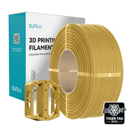 Sunlu - ABS - Or (Gold) - 1,75 mm - 1 kg - Refill avec RFID TigerTag