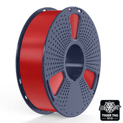 Sunlu - PETG - Rouge (Red) - 1,75 mm - 1 kg avec RFID TigerTag
