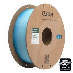 eSun - PLA-Clear Rainbow - Bleu-Blanc (Translucent Blue White) - 1,75 mm - 1 kg avec RFID TigerTag