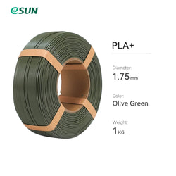 eSun - PLA+ - Vert Olive (Olive Green) - 1,75 mm - 1 kg Refill