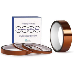 ELEGOO - Ruban adhésif polyimide résistant aux hautes températures (lot de 4, multi-taille)