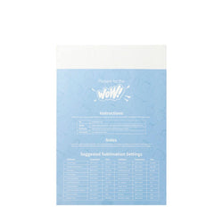 Craft Express - Sublimation - 110 Feuilles - 330 x 483 mm dos