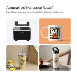 eufyMake - E1 - Accessoire d'Impression Rotative (Rotary Printing Attachment)