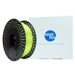 PLA Jaune Citron Lime Azurefilm 1.75mm filament pour impression 3d distribué par Atome3d