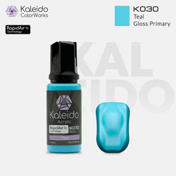 Kaleido ColorWorks - Gloss/Primary - Bleu Arctique (K030 Teal) - 20ml