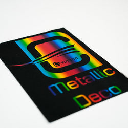 Chemica - Metallic - Lignes Arc-en-ciel (Rainbow Lines) - 30 x 20 cm