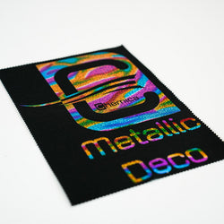 Chemica - Metallic - Vagues Arc-en-ciel (Rainbow Waves) - 30 x 20 cm