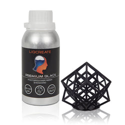 Liqcreate - Premium  Black (Noir) -  250g, resines UV, LIQCREATE