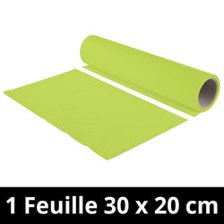 Chemica - Upperflock - Anis (Anise) - Feuille 30 cm x 20 cm