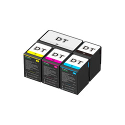 xTool - Encre Textile DT - (4x125ml CMYK Ink + 1x290ml White Ink)